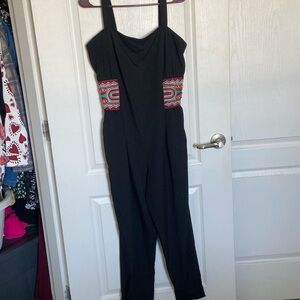 Jumpsuit | Bisou Bisou Jumpsuit + Black Jumpsuit with Pattern